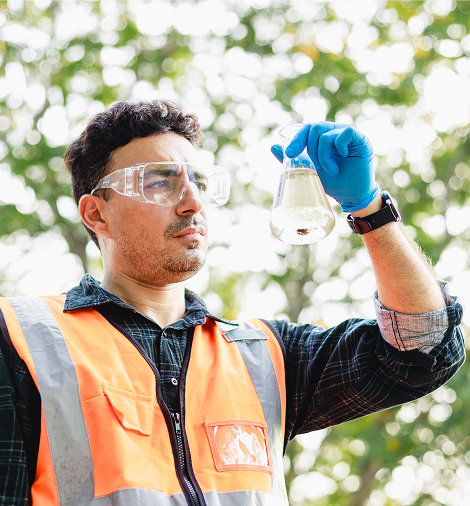 Industrial water testing