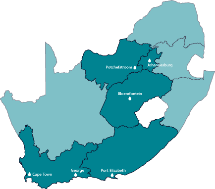 Map of Re-Solve's regional